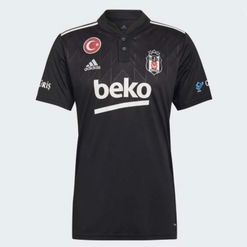 Tailandia Camiseta Besiktas Segunda Equipación 2021/2022 Negro